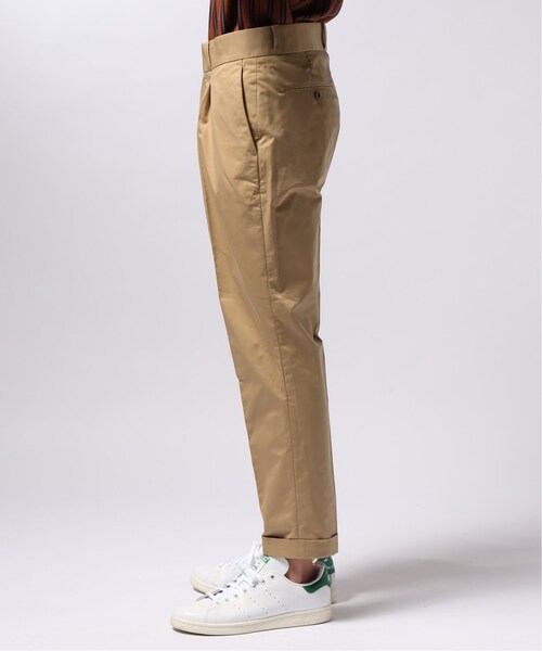 EDIFICE（エディフィス）の「C/Pe Light Twill 1プリーツ アンクルパンツ（パンツ・ブラック/S/M/L/XL）」の6枚目の写真