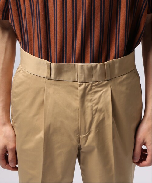 EDIFICE（エディフィス）の「C/Pe Light Twill 1プリーツ アンクルパンツ（パンツ・ブラック/S/M/L/XL）」の8枚目の写真