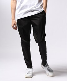 EDIFICE | C/Pe Light Twill 1プリーツ アンクルパンツ(パンツ)