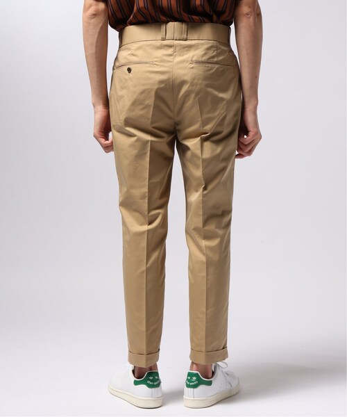 EDIFICE（エディフィス）の「C/Pe Light Twill 1プリーツ アンクルパンツ（パンツ・ブラック/S/M/L/XL）」の7枚目の写真