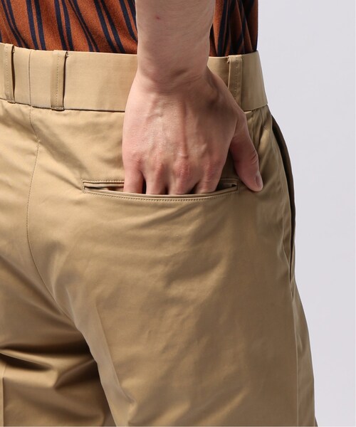 EDIFICE（エディフィス）の「C/Pe Light Twill 1プリーツ アンクルパンツ（パンツ・ブラック/S/M/L/XL）」の10枚目の写真