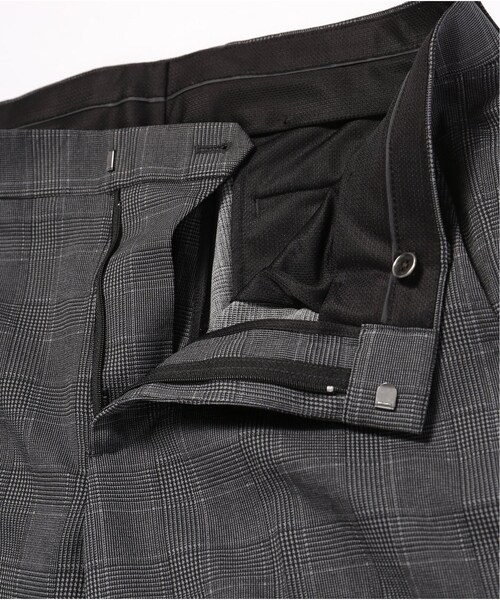EDIFICE(エディフィス)の「EVALET グレンチェック アンクル パンツ(パンツ・グレー/S/M/L/XL)」の12枚目の写真