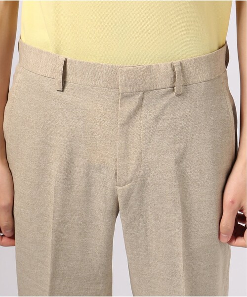 EDIFICE（エディフィス）の「EVALET アンクル パンツ（パンツ・ベージュ/S/M/L/XL）」の7枚目の写真