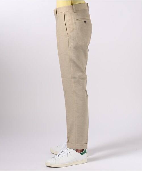 EDIFICE（エディフィス）の「EVALET アンクル パンツ（パンツ・ベージュ/S/M/L/XL）」の5枚目の写真