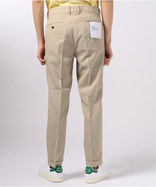 EDIFICE（エディフィス）の「EVALET アンクル パンツ（パンツ・ベージュ/S/M/L/XL）」の6枚目の写真