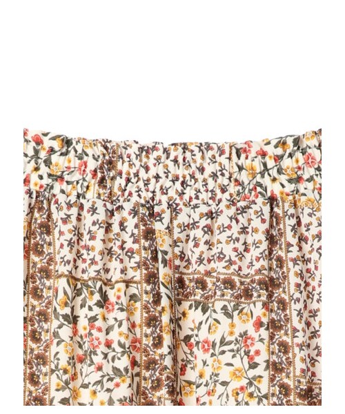 earth music&ecology(アースミュージックアンドエコロジー)の「【Special Price】パッチワークフラワースカート(スカート・アイボリー/キャメル/ネイビー・F)」の11枚目の写真