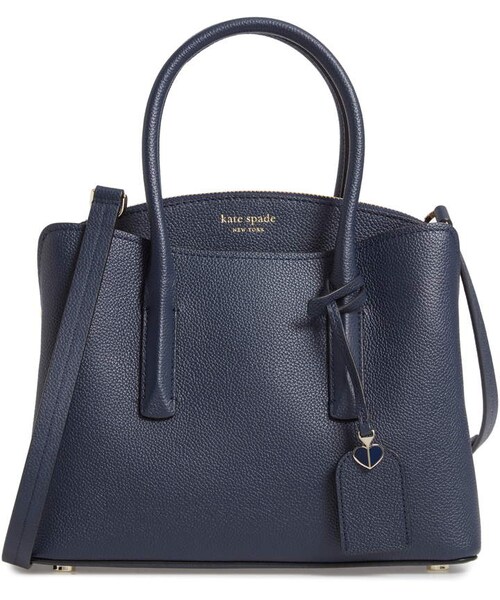 kate spade new york（ケイトスペード ニューヨーク）の「Kate Spade New York Medium Margaux Leather Satchel（ショルダーバッグ・レディース・Black/Blue/Pink/Purple・One Size）」の2枚目の写真