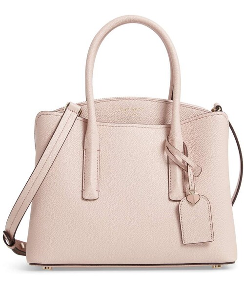 kate spade new york（ケイトスペード ニューヨーク）の「Kate Spade New York Medium Margaux Leather Satchel（ショルダーバッグ・レディース・Black/Blue/Pink/Purple・One Size）」の4枚目の写真