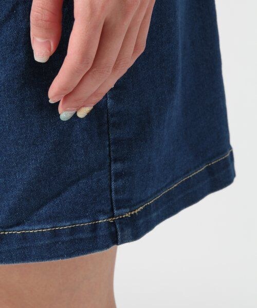 Heather（ヘザー）の「ハイウエストコクーンスカート（スカート・レディース・ホワイト/ケミカル/ブルー・Ｓ/Ｍ）」の8枚目の写真