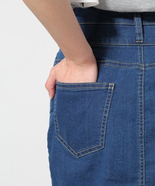 Heather（ヘザー）の「ハイウエストコクーンスカート（スカート・レディース・ホワイト/ケミカル/ブルー・Ｓ/Ｍ）」の9枚目の写真