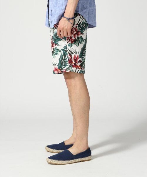 RAGEBLUE（レイジブルー）の「プリペラフラワーショーツ（パンツ・メンズ・ホワイト/ブルー・Ｍ/Ｌ）」の3枚目の写真