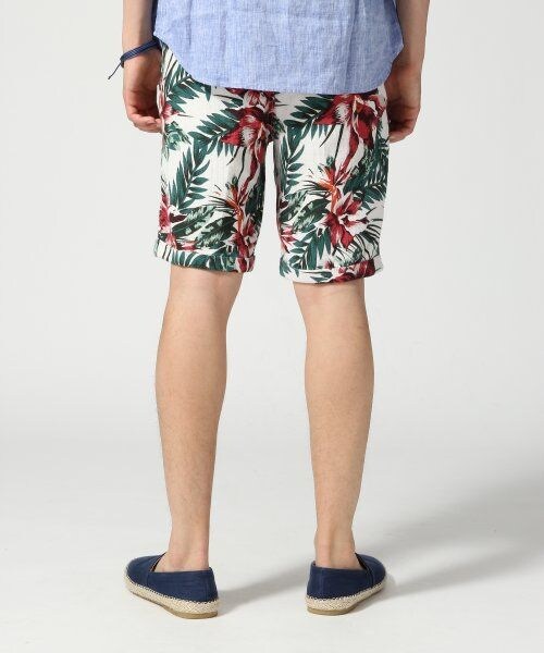 RAGEBLUE（レイジブルー）の「プリペラフラワーショーツ（パンツ・メンズ・ホワイト/ブルー・Ｍ/Ｌ）」の4枚目の写真