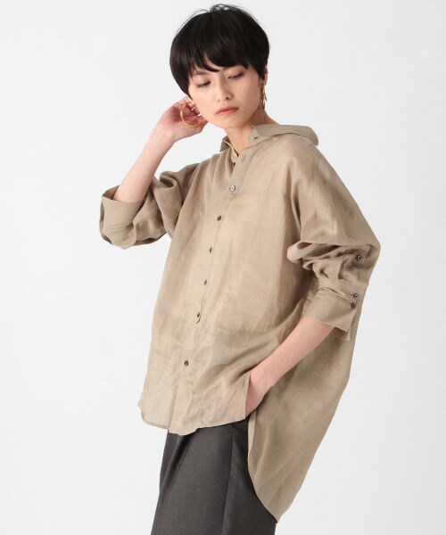 魅力的な Chaos（カオス）の「ラミーオーバーシャツ（）」 WEAR - トップス