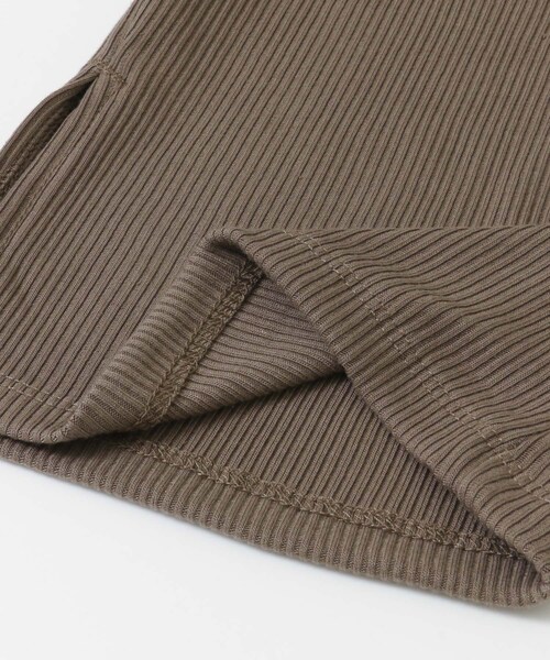 SENSE OF PLACE by URBAN RESEARCH（センスオブプレイスバイアーバンリサーチ）の「カットリブパンツ（パンツ・レディース・BEIGE/BROWN/MOCHA・FREE）」の18枚目の写真