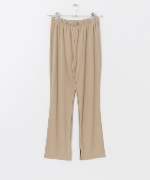 SENSE OF PLACE by URBAN RESEARCH（センスオブプレイスバイアーバンリサーチ）の「カットリブパンツ（パンツ・レディース・BEIGE/BROWN/MOCHA・FREE）」の11枚目の写真