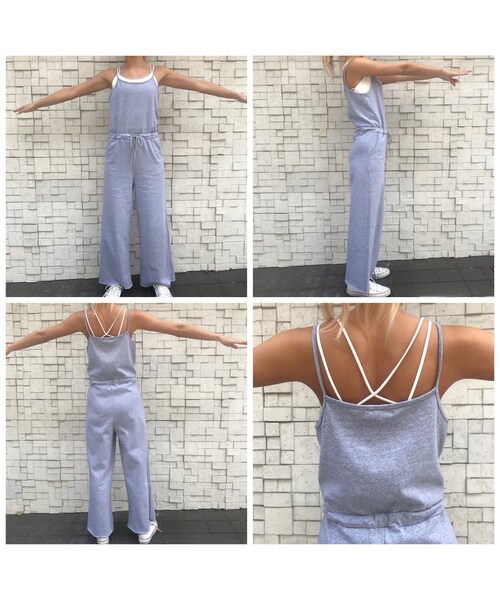 no brand(ノーブランド)の「キャミCUTオールインワン(サロペット/オーバーオール・レディース・その他)」の8枚目の写真