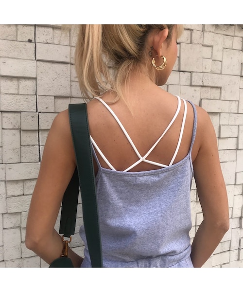 no brand(ノーブランド)の「キャミCUTオールインワン(サロペット/オーバーオール・レディース・その他)」の7枚目の写真