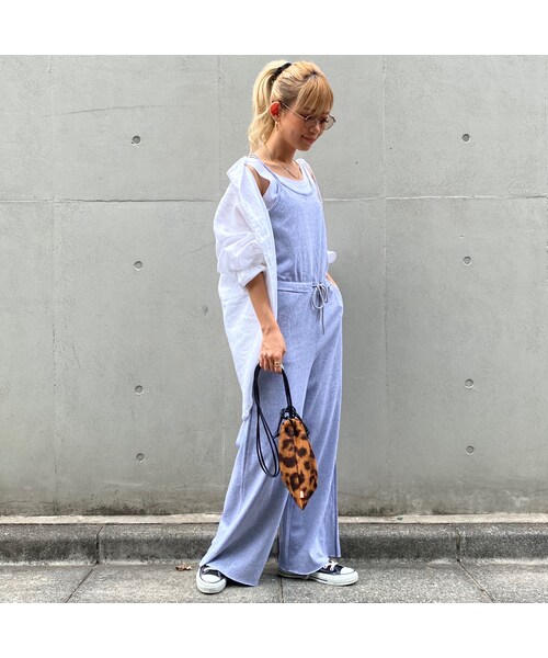 no brand(ノーブランド)の「キャミCUTオールインワン(サロペット/オーバーオール・レディース・その他)」の4枚目の写真