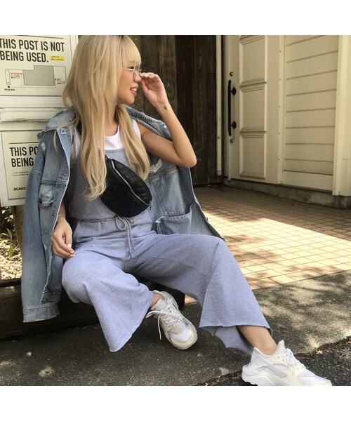 no brand(ノーブランド)の「キャミCUTオールインワン(サロペット/オーバーオール・レディース・その他)」の6枚目の写真