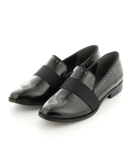 BLISS POINT Womens（ブリスポイント ウイメンズ）の「グログランマニッシュＳ（シューズ・レディース・ホワイト/ブラック/ネイビー・Ｍ(23.0～23.5cm)/Ｌ(24.0～24.5cm)）」の4枚目の写真