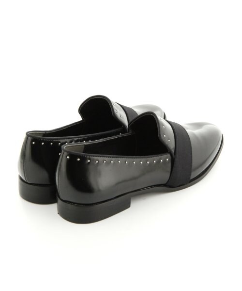 BLISS POINT Womens（ブリスポイント ウイメンズ）の「グログランマニッシュＳ（シューズ・レディース・ホワイト/ブラック/ネイビー・Ｍ(23.0～23.5cm)/Ｌ(24.0～24.5cm)）」の7枚目の写真