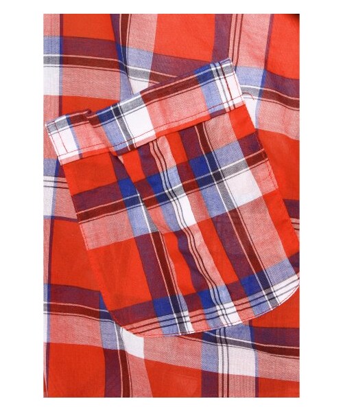 L’Appartement（アパルトモン）の「SMYTHE チェックカシュクールシャツ（シャツ・レディース・レッド・36）」の9枚目の写真