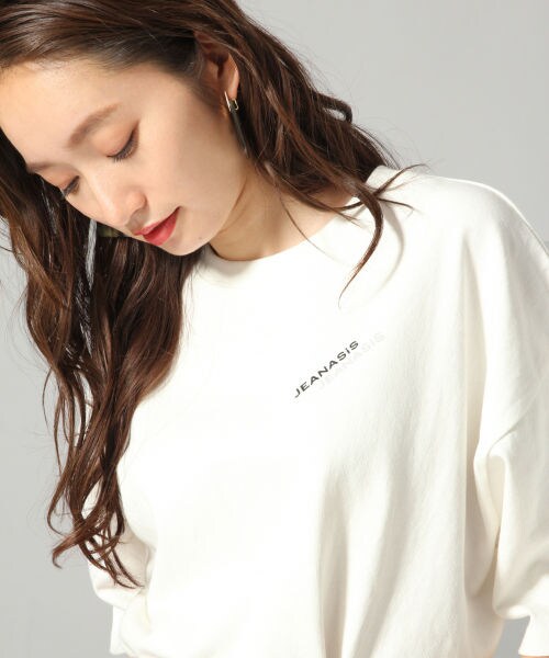 【3/5限定価格】JEANASIS logo sweat 3/5限定価格】JEANASIS logo sweat 3/5限定価格】JEANASIS logo