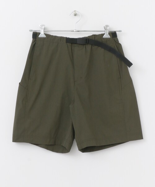 SENSE OF PLACE by URBAN RESEARCH(センスオブプレイスバイアーバンリサーチ)の「ストレッチバギーショーツ(パンツ・メンズ・BLACK/KHAKI・M/L)」の1枚目の写真