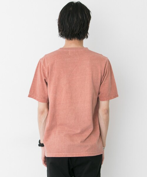 URBAN RESEARCH Sonny Label（アーバンリサーチサニーレーベル）の「ロゴプリントピグメントTシャツ（トップス・メンズ・グリーン/アイボリー/ブルー/ピンク・M/L）」の11枚目の写真