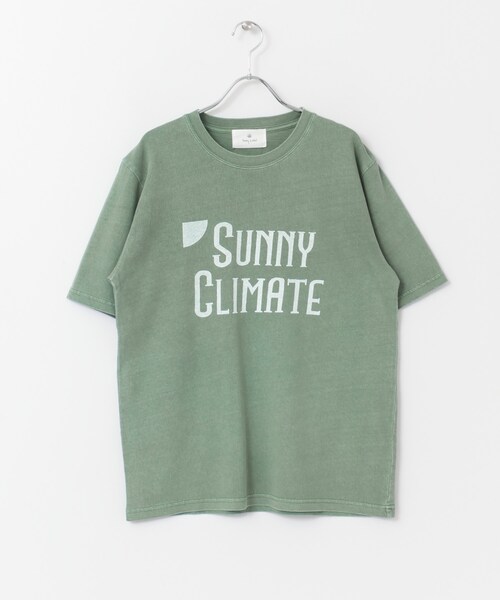 URBAN RESEARCH Sonny Label（アーバンリサーチサニーレーベル）の「ロゴプリントピグメントTシャツ（トップス・メンズ・グリーン/アイボリー/ブルー/ピンク・M/L）」の13枚目の写真