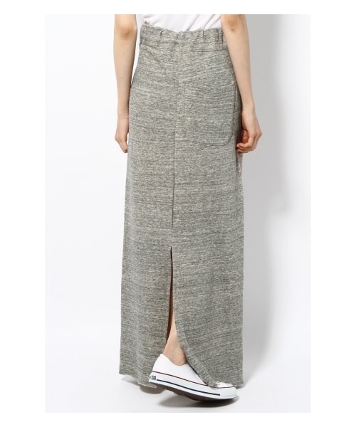 L’Appartement(アパルトモン)の「裏毛マキシスカート(ロング・マキシ丈スカート・レディース・グレーA・フリー)」の5枚目の写真