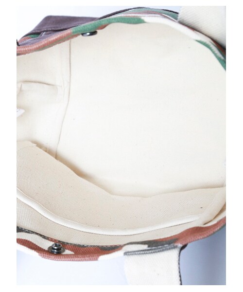 SEVENDAYS=SUNDAY（セブンデイズサンデイ）の「H カモフラトートバッグS（バッグ・ポーチ・レディース・グレー/グリーン・F）」の7枚目の写真