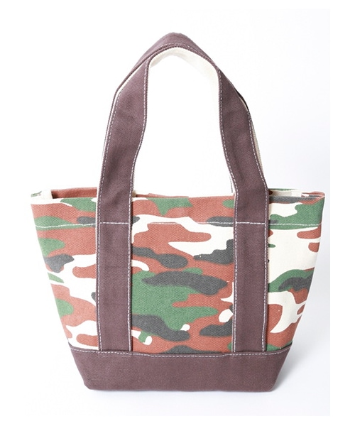 SEVENDAYS=SUNDAY（セブンデイズサンデイ）の「H カモフラトートバッグS（バッグ・ポーチ・レディース・グレー/グリーン・F）」の5枚目の写真