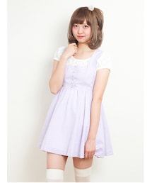 E hyphen world gallery Bon Bon | Candy Stripe One Piece(ワンピース/ドレス)