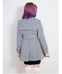 Ehyphen world gallery BonBon⭐ギンガムチェックコート E hyphen world gallery Bon Bon（イーハイフンワールド