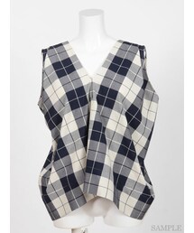 FURFUR | MADRAS CHECK BLOUSE(トップス)