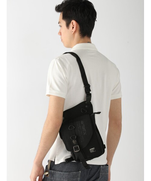 AVIREX(アヴィレックス)の「AVX348/レッグバッグ(ファッション雑貨・メンズ・SAND/BLACK/NAVY/BEIGE/KHAKI・F)」の2枚目の写真