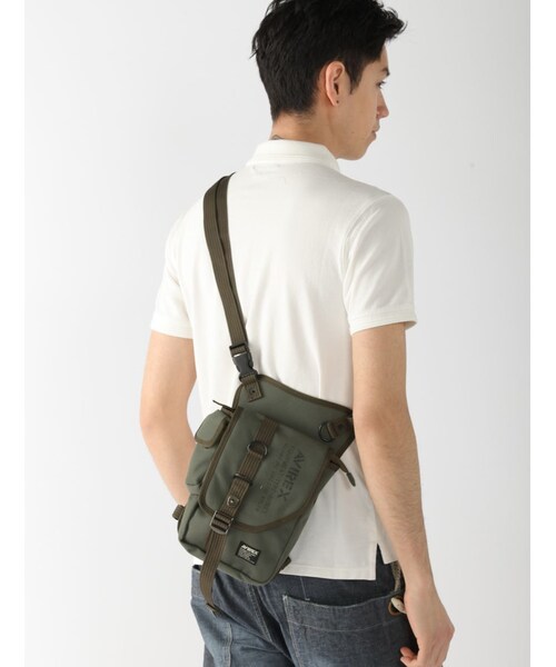 AVIREX(アヴィレックス)の「AVX348/レッグバッグ(ファッション雑貨・メンズ・SAND/BLACK/NAVY/BEIGE/KHAKI・F)」の19枚目の写真