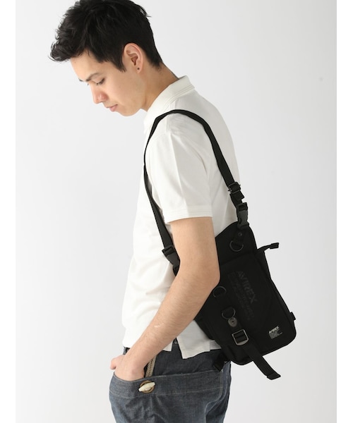 AVIREX(アヴィレックス)の「AVX348/レッグバッグ(ファッション雑貨・メンズ・SAND/BLACK/NAVY/BEIGE/KHAKI・F)」の3枚目の写真