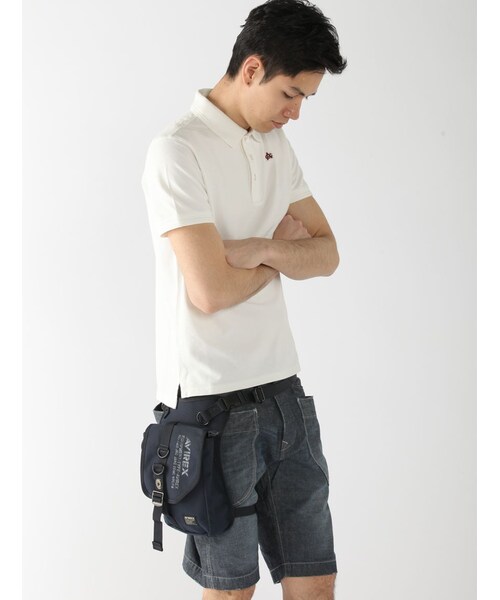 AVIREX(アヴィレックス)の「AVX348/レッグバッグ(ファッション雑貨・メンズ・SAND/BLACK/NAVY/BEIGE/KHAKI・F)」の12枚目の写真