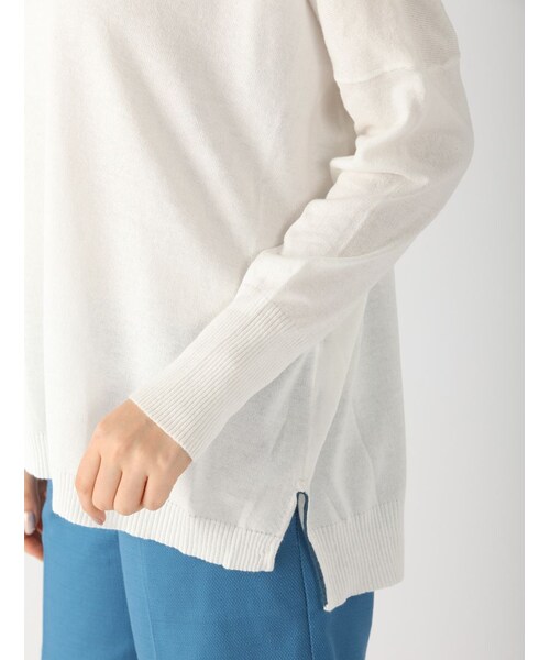 Rinajour（リナジュール）の「ドロップS P/O（トップス・レディース・OFF/WHITE/ORANGE/BLUE・F）」の6枚目の写真