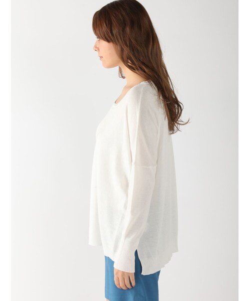 Rinajour（リナジュール）の「ドロップS P/O（トップス・レディース・OFF/WHITE/ORANGE/BLUE・F）」の3枚目の写真