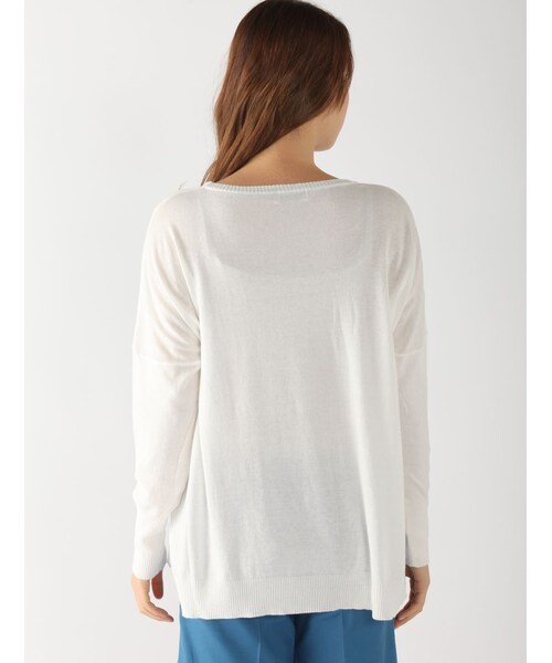 Rinajour（リナジュール）の「ドロップS P/O（トップス・レディース・OFF/WHITE/ORANGE/BLUE・F）」の4枚目の写真