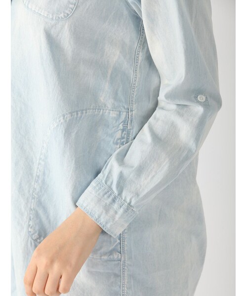 Rinajour（リナジュール）の「インディゴシャンブレーOP（ワンピース/ドレス・レディース・USED/HARD S/W・F）」の17枚目の写真