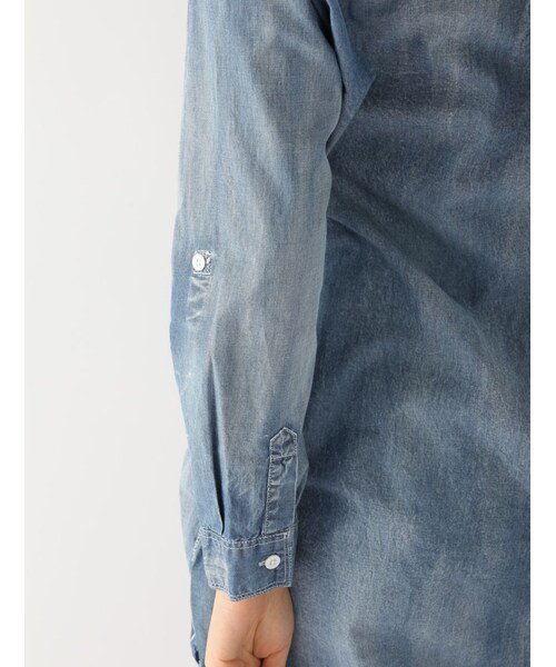 Rinajour（リナジュール）の「インディゴシャンブレーOP（ワンピース/ドレス・レディース・USED/HARD S/W・F）」の10枚目の写真