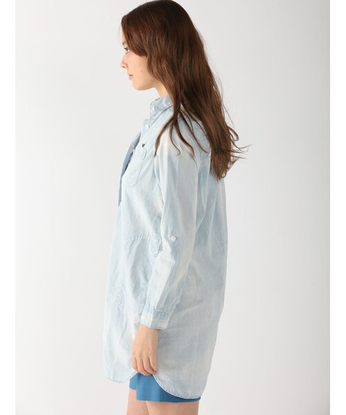 Rinajour（リナジュール）の「インディゴシャンブレーOP（ワンピース/ドレス・レディース・USED/HARD S/W・F）」の14枚目の写真