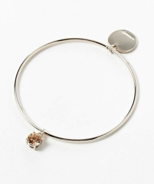 A part by（アパートバイ）の「モチーフホソバングル１４ＳＳ（アクセサリー・レディース・パール/ライトピンク/ライトイエロー/ブルー・ナシ）」の4枚目の写真