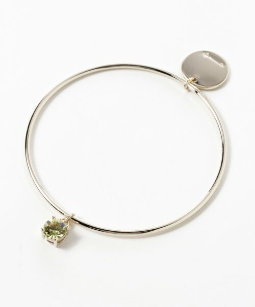 A part by（アパートバイ）の「モチーフホソバングル１４ＳＳ（アクセサリー・レディース・パール/ライトピンク/ライトイエロー/ブルー・ナシ）」の3枚目の写真