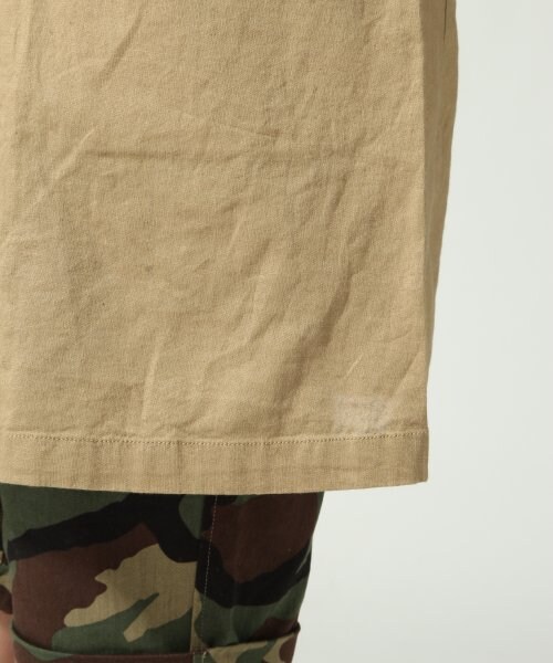 RAGEBLUE(レイジブルー)の「リネンチェスターコート(ジャケット/アウター・メンズ・ベージュ/ネイビー・M/L)」の9枚目の写真