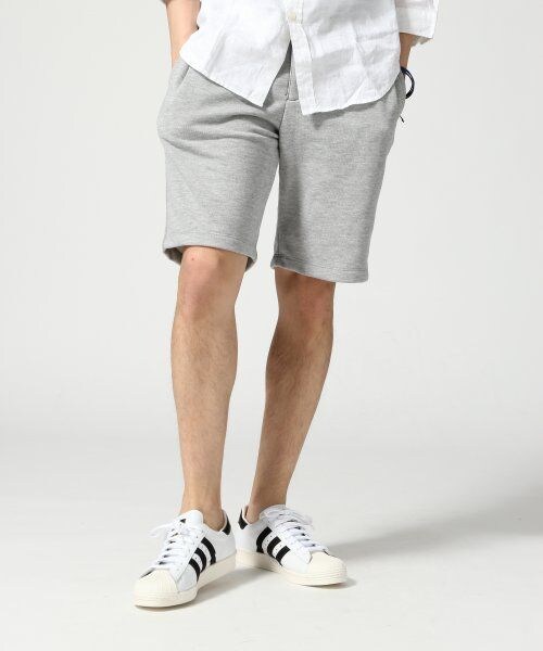 RAGEBLUE(レイジブルー)の「スウェットイージーショーツ(パンツ・メンズ・グレー/ネイビー・M/L)」の1枚目の写真